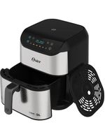 Kit Mixer Oster 3 em 1 e Fritadeira Inox 5L 220V