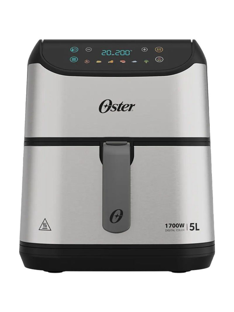 Kit Mixer Oster 3 em 1 e Fritadeira Inox 5L 220V