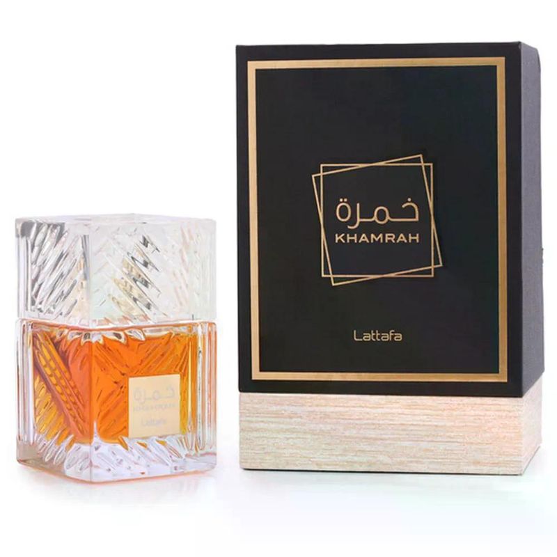 Lattafa khamrah eau de parfum masculino 100 ml