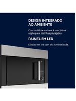 Forno Micro-ondas De Embutir Oster Black Inox 23L 110V