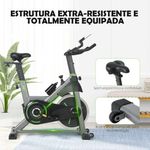 Bicicleta Ergométrica Spinning Gallant Power Pro Mecânica Roda De Inercia 20kg (GSB20HBTA-PT)