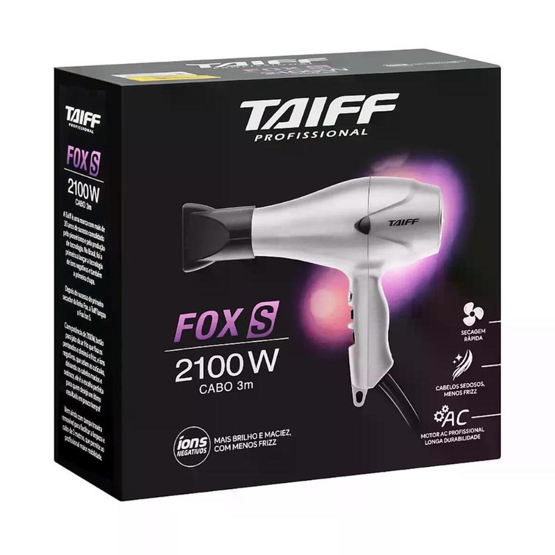 Secador de cabelo fox s 2100w