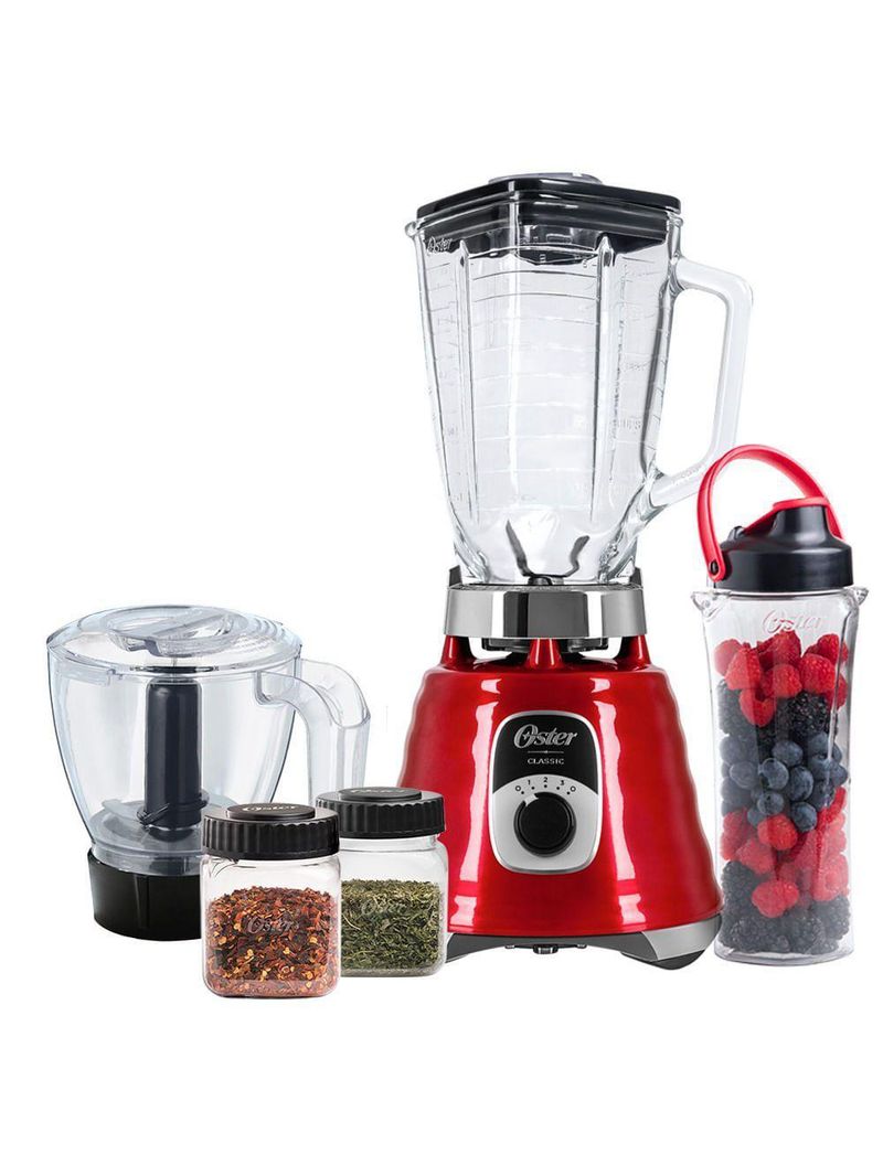 Kit New Osterizer Vermelho - Liquidificador e Acessórios - 220V