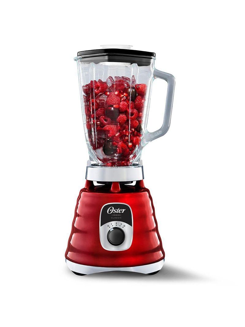 Liquidificador New Osterizer Clássico Vermelho Oster 1,25L - 220V