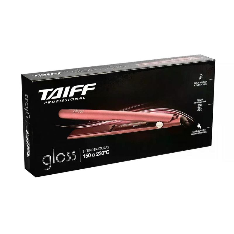 Chapa gloss rose 150ºc - 230ºc biv