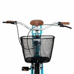 Bicicleta Soberana Urbana Transporte e Passeio Aro 26 Quadro Aço 1v Verde Tiffany Mormaii