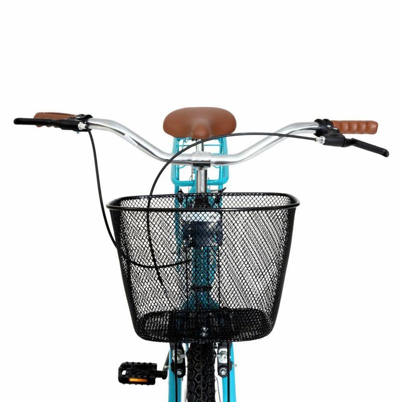 Bicicleta Soberana Urbana Transporte e Passeio Aro 26 Quadro Aço 1v Verde Tiffany Mormaii