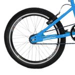 Bicicleta Sts Cross 1v Aro 20 Quadro Aço V-brake Azul Capri Free Action