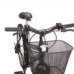Bicicleta Safira Mountain Bike Aro 26 Quadro Aço 18 Marchas V-Brake Preto Brilho Mormaii
