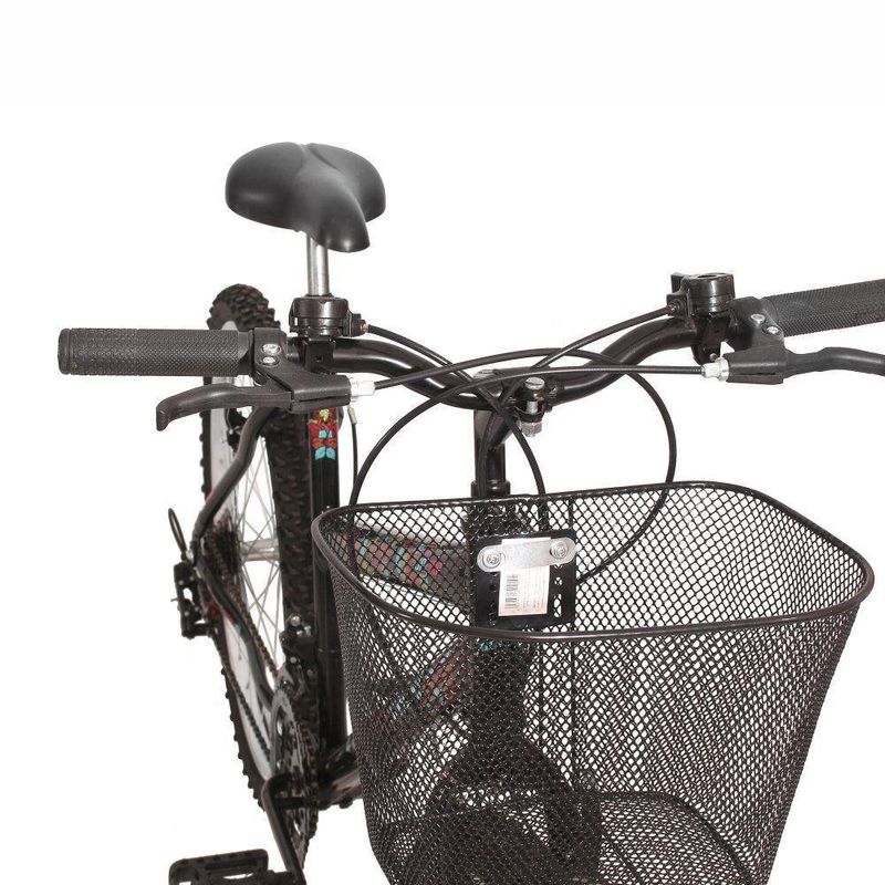 Bicicleta Safira Mountain Bike Aro 26 Quadro Aço 18 Marchas V-Brake Preto Brilho Mormaii