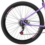 Bicicleta Riese 15 Mtb Aro 29 Quadro Aço 21 Marchas Freio a Disco Lilás Free Action