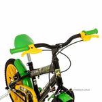 Bicicleta Infantil Cat Noir & Miraculous Mtb Aro 16 com Freio V-Brake Preto Brilho Free Action
