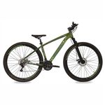 Bicicleta Venice 31 Mountain Bike Aro 29 Alumínio 21 Marchas Verde Militar Mormaii