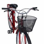 Bicicleta Urbana Soberana Transporte e Passeio Aro 26 Quadro Aço 1 Velocidade Mormaii Vermelho