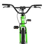 Bicicleta Sts Cross Mountain Bike Aro 20 Quadro Aço 1 Velocidade Verde Kawasaki Free Action