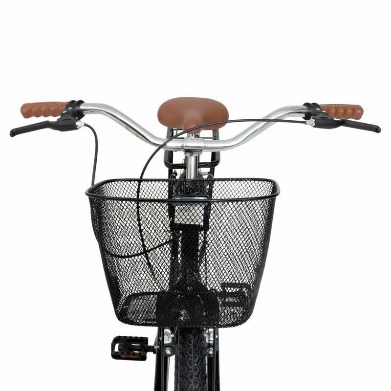 Bicicleta Paradise Urbana Aro 26 Quadro Aço 1v V-Brake Preto Cooper Free Action
