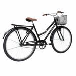 Bicicleta Paradise Urbana Aro 26 Quadro Aço 1v V-Brake Preto Cooper Free Action