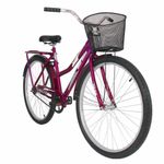 Bicicleta Soberana Urbana Transporte e Passeio Aro 26 Quadro Aço 1v Violeta Mormaii