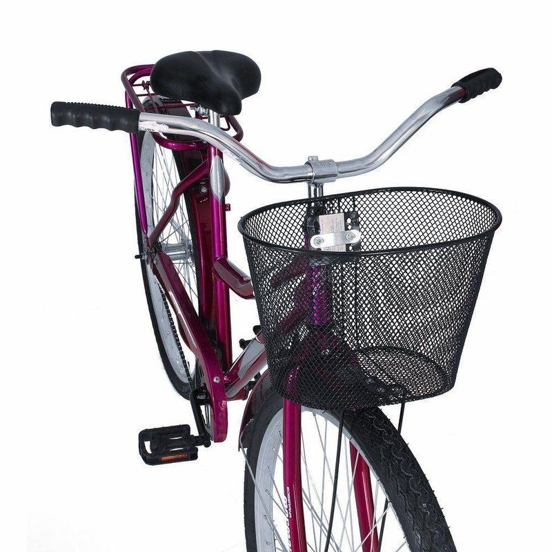 Bicicleta Soberana Urbana Transporte e Passeio Aro 26 Quadro Aço 1v Violeta Mormaii