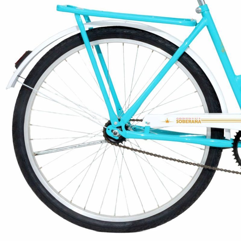 Bicicleta Soberana Urbana Transporte e Passeio Aro 26 Quadro Aço 1v Contra Pedal Mormaii