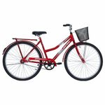 Bicicleta Soberana Urbana Transporte e Passeio Aro 26 Quadro Aço 1 Velocidade Mormaii