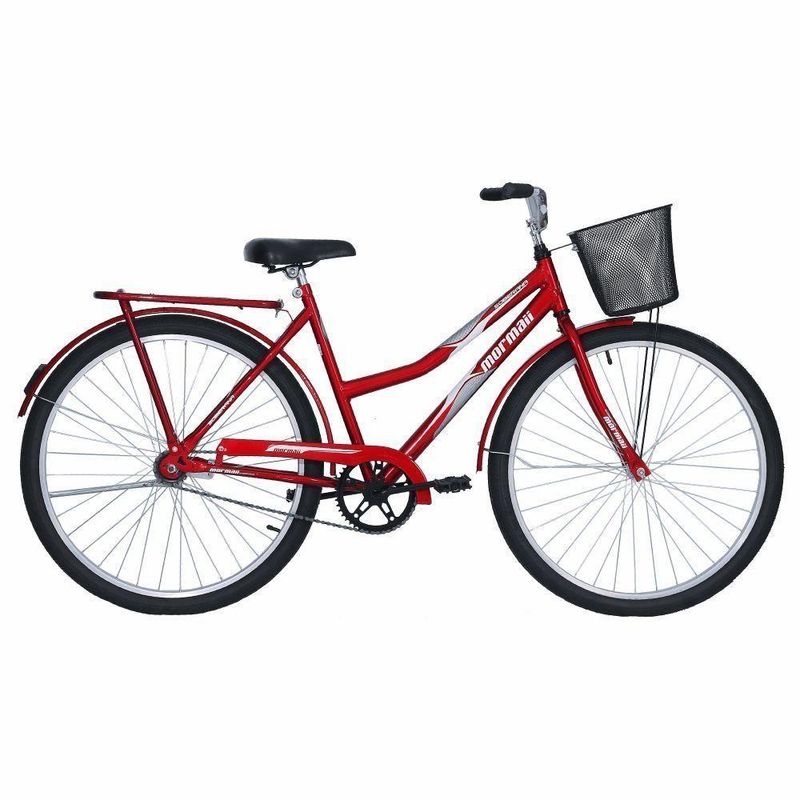 Bicicleta Soberana Urbana Transporte e Passeio Aro 26 Quadro Aço 1 Velocidade Mormaii