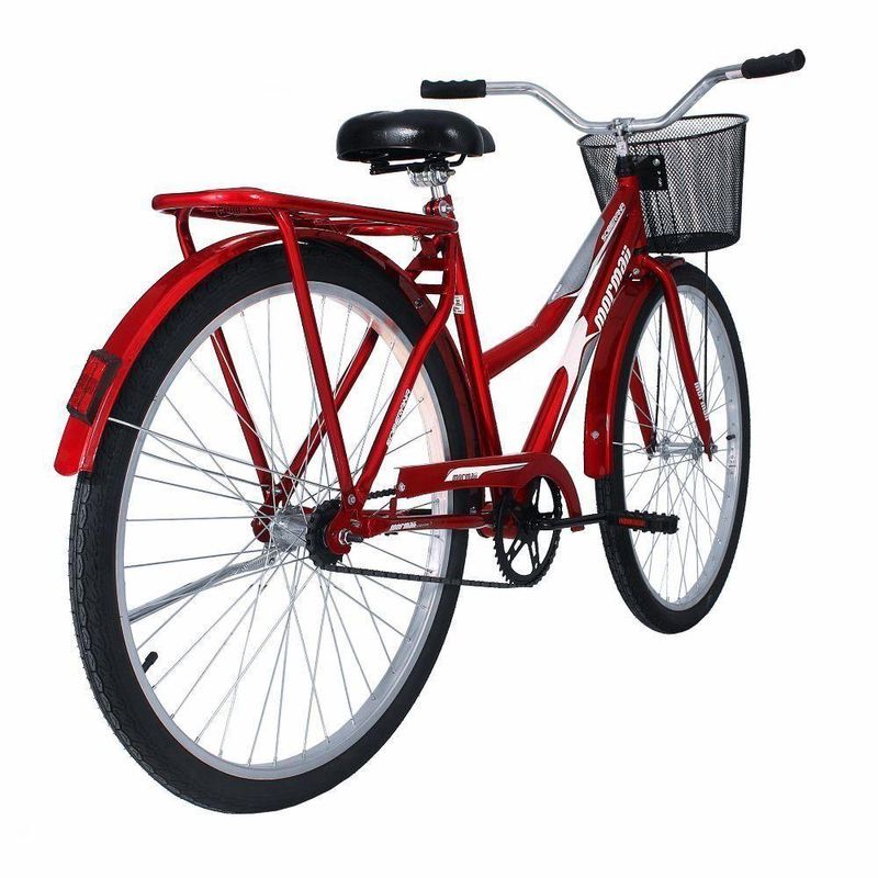 Bicicleta Soberana Urbana Transporte e Passeio Aro 26 Quadro Aço 1 Velocidade Mormaii