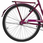 Bicicleta Soberana Urbana Transporte Aro 26 Quadro Aço 1 Marcha Mormaii Violeta