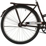 Bicicleta Paradise Urbana Aro 26 Quadro Aço 1v Contra Pedal Free Action Preto Brilho