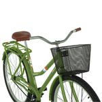 Bicicleta Paradise Urbana Aro 26 Quadro Aço 1 Marcha Free Action Verde Militar