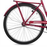 Bicicleta Paradise Urbana Aro 26 Quadro Aço 1 Marcha Vermelho Free Action
