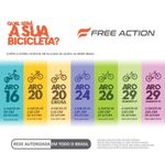 Bicicleta Flexus 31 Mtb Aro 29 Quadro Alumínio 21 Marchas Free Action Laranja Neon Branco