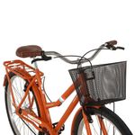 Bicicleta Paradise Urbana Aro 26 Quadro Aço 1 Marcha V-Brake Laranja Free Action