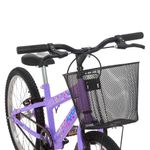 Bicicleta Kiss Mountain Bike Aro 20 Quadro Aço 1v Lilás Free Action