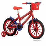 Bicicleta Infantil Lady Bug & Miraculous Aro 16 V-Brake Vermelho Coke Free Action