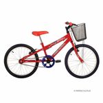 Bicicleta Infantil Aro 20 Lady Bug & Miraculous V-Brake Vermelho Coke Free Action