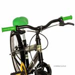 Bicicleta Infantil Cat Noir & Miraculous Aro 20 V-Brake Preto Brilho Free Action