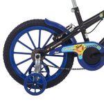 Bicicleta Infantil Capivara Riders Aro 16 Quadro Aço V-Brake Preto Brilho Free Action