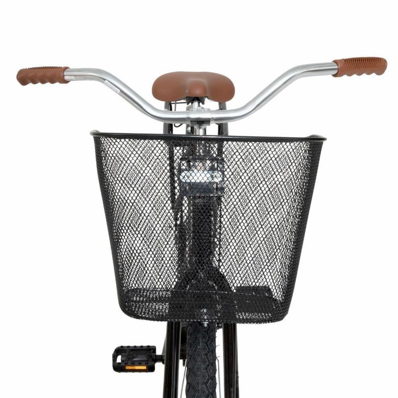 Bicicleta Aro 26 Paradise Urbana Quadro Aço 1v Contra Pedal Preto Cooper Free Action