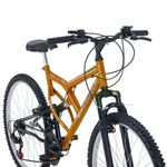 Bicicleta Full FA 240 Mountain Bike Aro 26 Quadro Aço 18 Marchas V-Brake Free Action