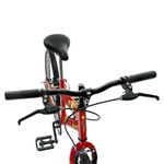 Bicicleta Joy Mountain Bike Aro 20 Quadro Aço 1 Marcha Infantil V-brake Vermelho Coke Free Action