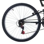 Bicicleta Full FA 240 Mountain Bike Aro 26 Quadro Aço 18 Marchas Preto Free Action