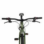Bicicleta Flexus 15 Mtb Aro 29 Quadro Aço 21 Marchas Freio a Disco Free Action Verde Militar