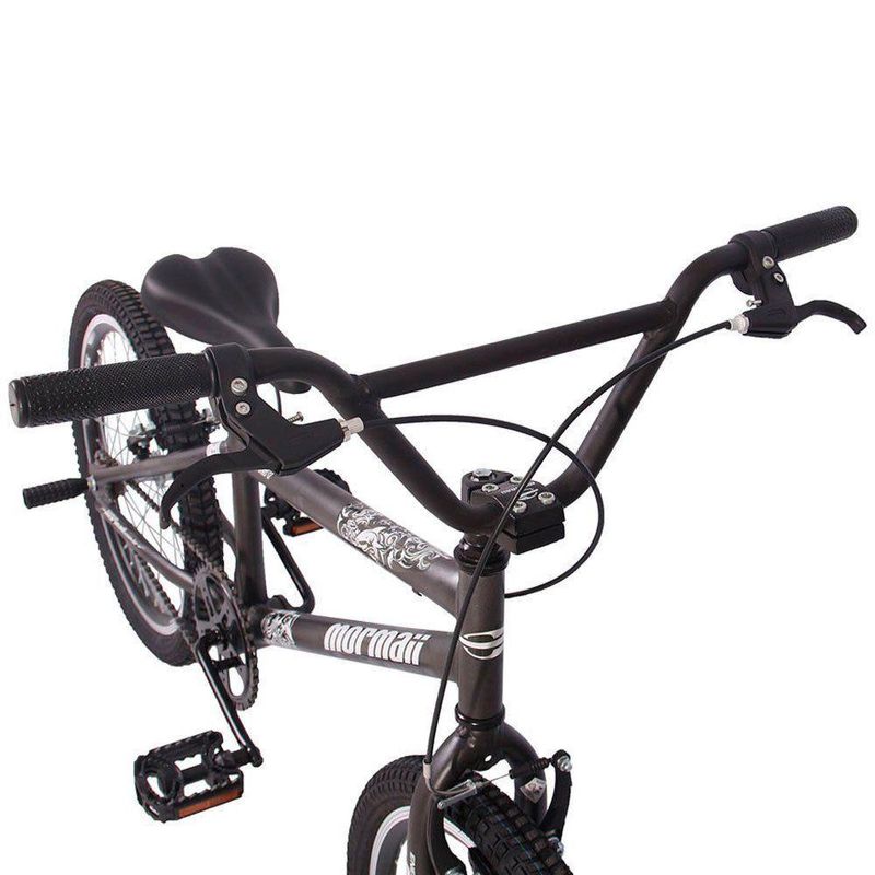 Bicicleta Energy Cross Aro 20 Quadro Aço Carbono 1v Grafite Mormaii