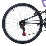 Bicicleta Full FA 240 Mountain Bike Aro 26 Quadro Aço 18 Marchas Lilás Free Action