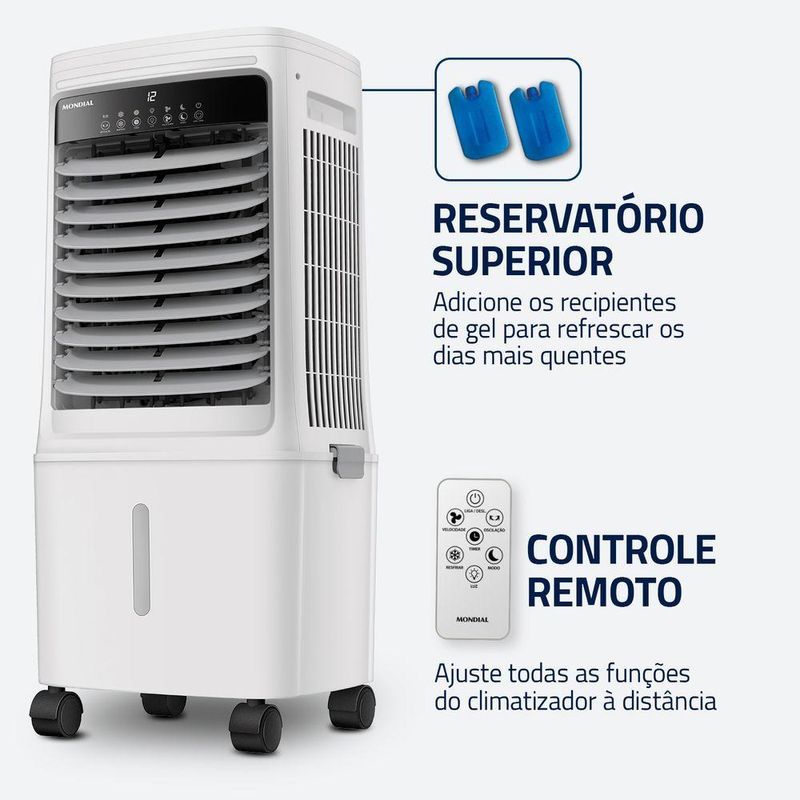 Climatizador de Ar Mondial Wind Turbo 150W CL-25L 127V (75001-01)