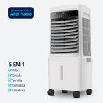 Climatizador de Ar Mondial Wind Turbo 150W CL-25L 127V (75001-01)