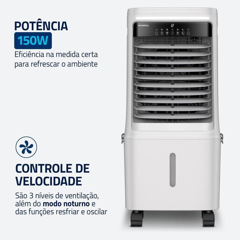 Climatizador de Ar Mondial Wind Turbo 150W CL-25L 127V (75001-01)