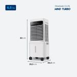 Climatizador de Ar Mondial Wind Turbo 150W CL-25L 127V (75001-01)