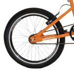Bicicleta Bmx Sts Cross Aro 20 Quadro Aço 1 Velocidade Laranja Free Action
